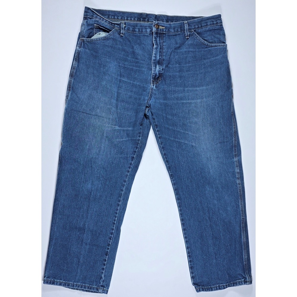 Genuine Dickies Men's Carpenter Jeans 40x30 Medium Wash Blue‎ Cotton ED1993THK